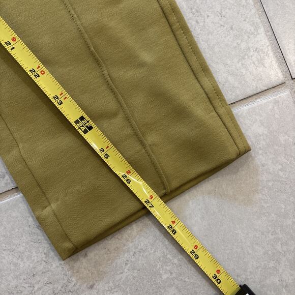 Everlane The Dream Pant Yellow Womens Sz XS Pull On Elastic Waist Tapered Ankle - Picture 9 of 9